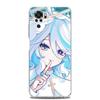 Phone Case For Xiaomi Redmi Note 14 13 12 4G 9S 9 10 11 Pro Plus 5G 14C 13C 12C 10C 9A Clear Cover Genshin Impact Lovely Furina