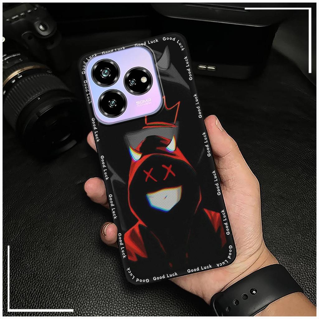 Full Wrap Cute Phone Case For ZTE Blade V60 Design/Axon 60 Lite Shockproof Silicone Durable Phone Protector Graffiti TPU