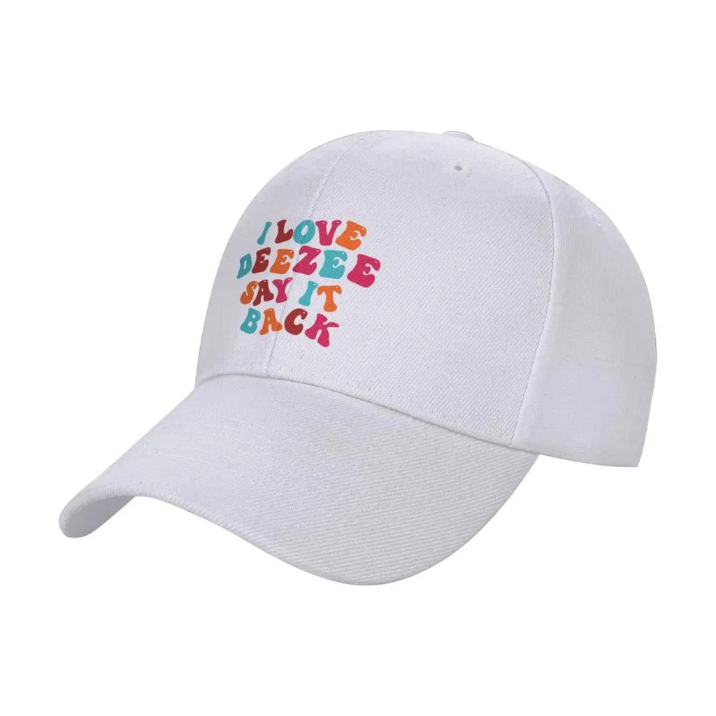 I Love Deezee Baseball Cap New In The Hat Hip Hop Sunhat Unisexs Womens