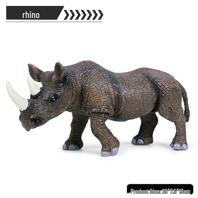 Wild Animal Figurines: Dinosaur, Lion, Tiger, Leopard, T-Rex, Zebra Models