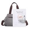 Canvas Ladies Crossbody Bag With Zipper Closure And Interior Pockets For Work