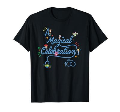Disney 100 and Pixar's Toy Story: A Magical Celebration D100 T-Shirt