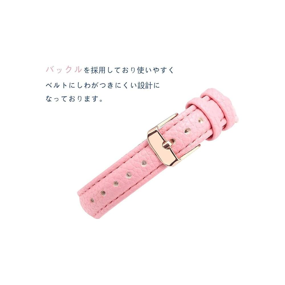 Girls' Quartz Watch Silver Pink Fashion Watch with Luminous Hands and Arabic Numerals Women's Timepiece
