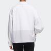 Adidas Track Top Casual Sports Jacket Women Tops White GL5619