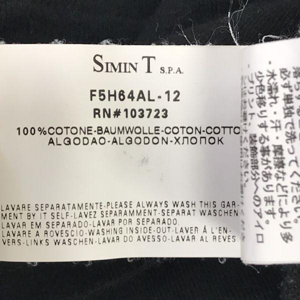 Armani Jeans / Short Sleeve T-Shirt [Women's M / 38 / Black] Giorgio Armani Japan Official Tag / Tops / Shirts