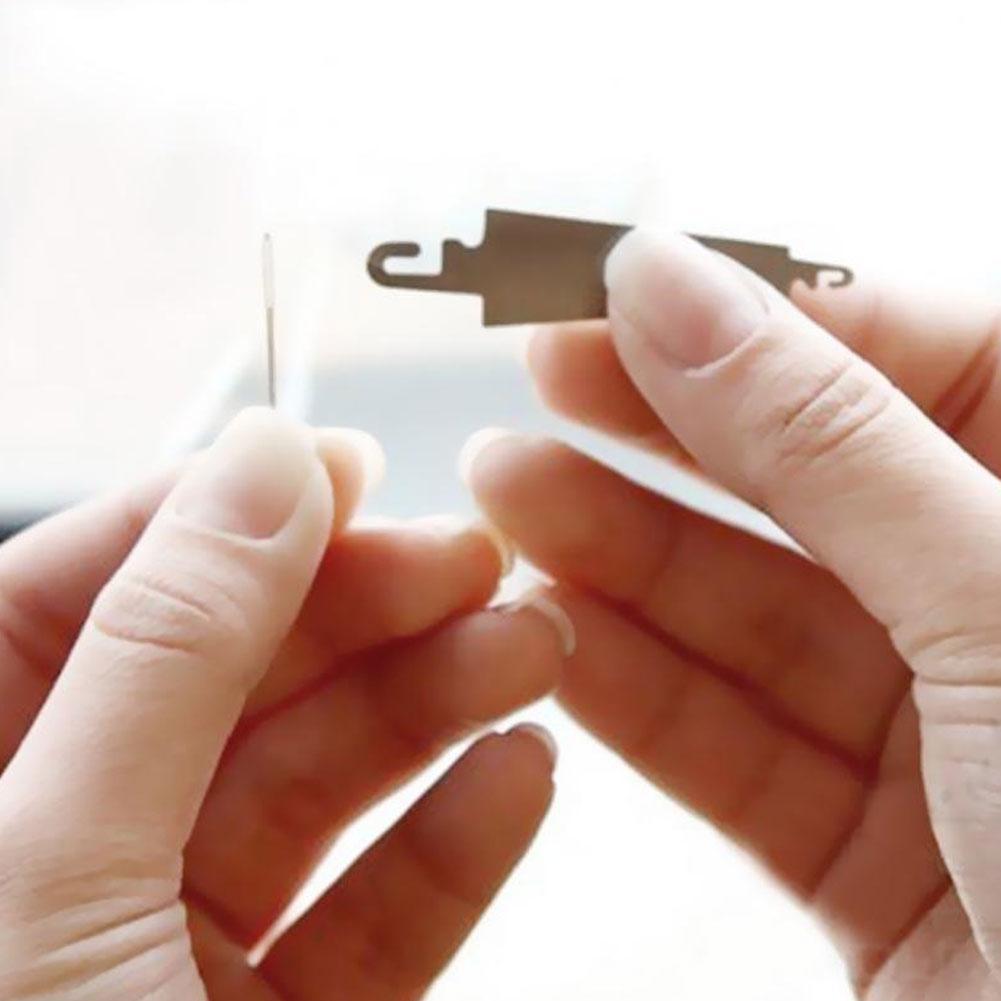 1/10pcs Stainless Steel Cross-Stitch Threading Hook Needle Threader Stitch DIY Tools Craft Accessories