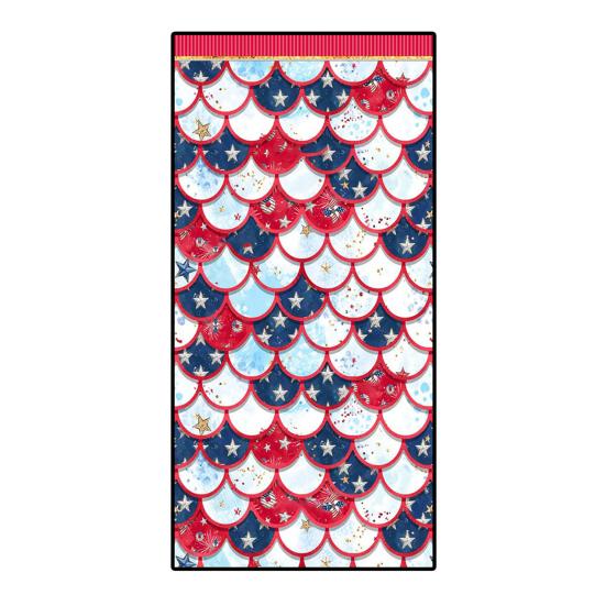 Bright Colors Mermaid Pattern Strong Water Absorption Beach Towel Swimming Sport Oversized Bath Blanket Beach Accessories