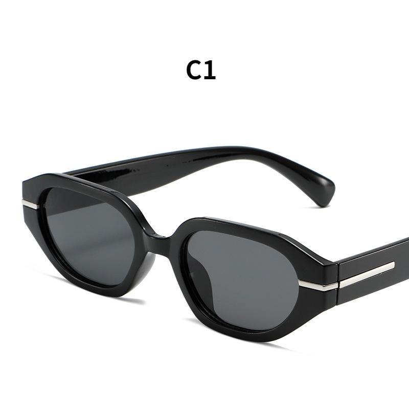 Women's sunglasses, personalized small-frame sunglasses, men's and women's fashion simple sunglasses