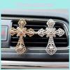 Cross-border E-commerce Exclusive Car Air Conditioner Vent Perfume Aromatherapy Clip For Car Vent Decoration Diamond Alloy Material