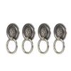 4Pcs Door     Antique Zinc Alloy Drawer Closet Cabinet Handles Hardware Fitting