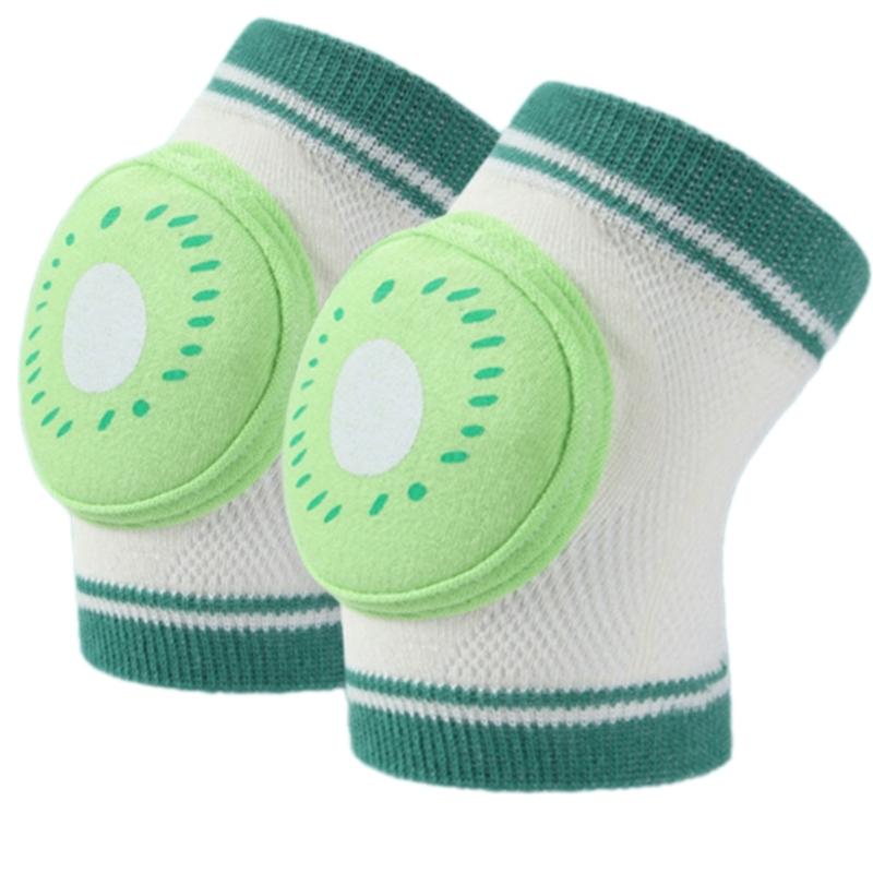 1 Pair User  Friendly Baby Knee Protective Sleeves Kneepads For Indoor Play Crawling Practice And First Step Safety