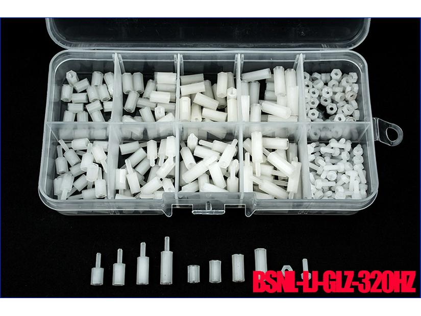 Nylon Column Set with Spacer & Round Head Machine Wire