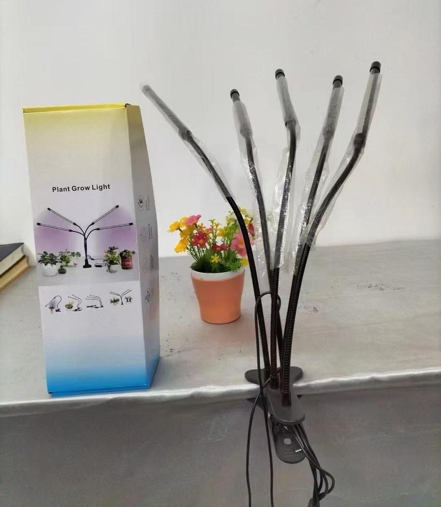 Cross Clip Full Spectrum Grow Light with USB Timer & Remote Control