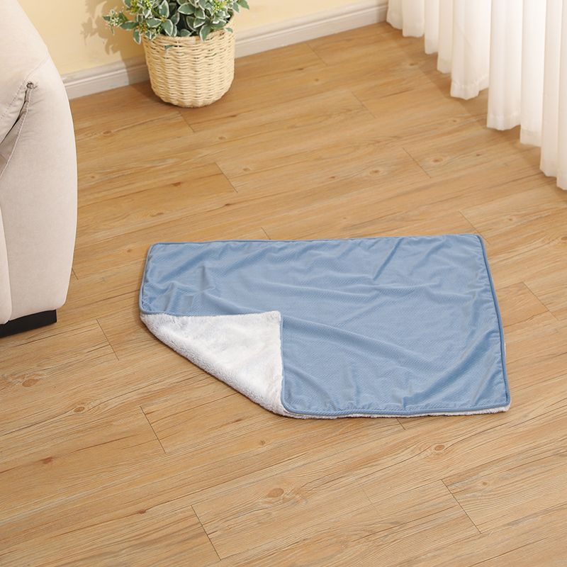 

Толстое плюшевое одеяло для домашних животных, удобный и мягкий спальный коврик для кошек и собак S