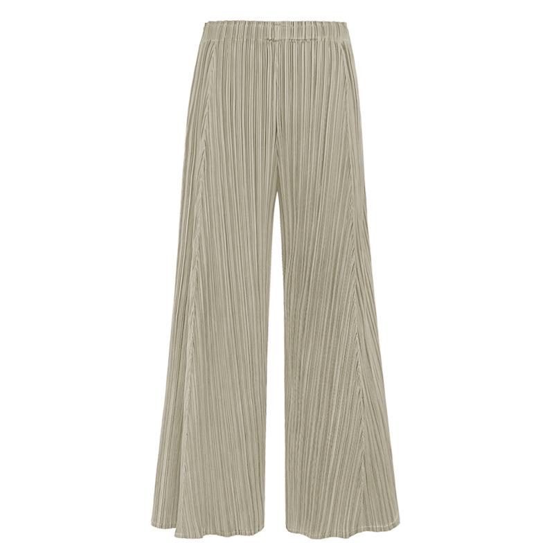 Tianpei 2025 Spring/Summer Women's High-Quality Comfortable Loose High-Waist Wide-Leg Pants