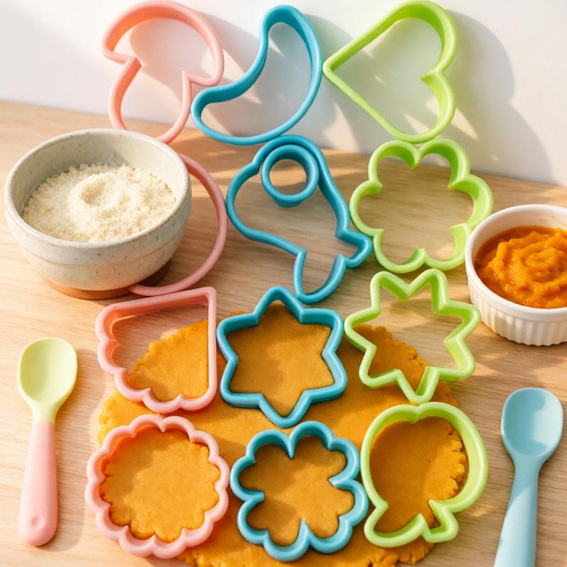 13-Piece Cartoon Cookie Mold Press Set - 3D Baking Tools for Fondant and Cookies 13-piece Set