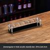 Glass Shot Cups Set with Stand Whiskey Cocktail Bomber Shot Glasses for Party Bar
