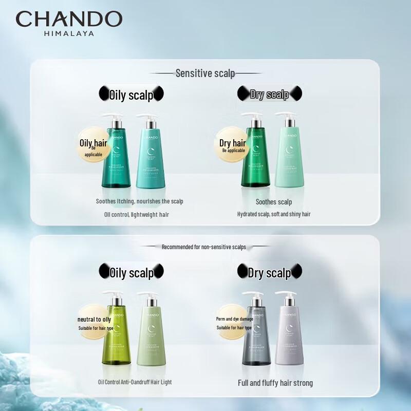 Chando Sensitive Scalp Moisturizing Shampoo