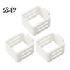 Refrigerator Organizer Basket Door Organizer, Partitioned Storage Hanging Basket, with Snap-On Fridge Caddy Telescopic Design, Rack for Sauces