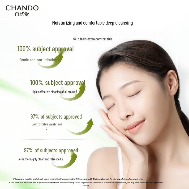 CHANDO Cedarwood Essential Oil Facial Cleanser