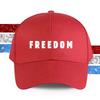 Charlie Kirk Freedom Printed Baseball Cap Charlie Kirk Rip Hip Hop Hats Women Unisex Casual Unisex Outdoor Gym Trucker Cap