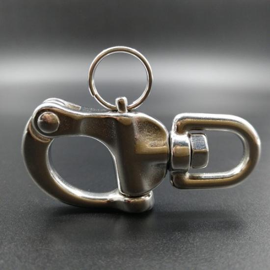Marine Boat Snap Shackle Swivel Bail Yacht Sailing Hardware Stainless Steel