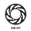 Motorcycle 428 Chain 41T Rear Sprocket Id 76Mm For 50 70 90 110 125 250Cc Pit Dirt Bike Quad Atv
