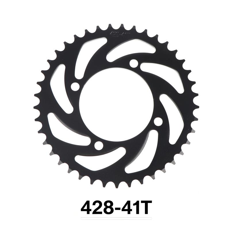 Motorcycle 428 Chain 41T Rear Sprocket Id 76Mm For 50 70 90 110 125 250Cc Pit Dirt Bike Quad Atv