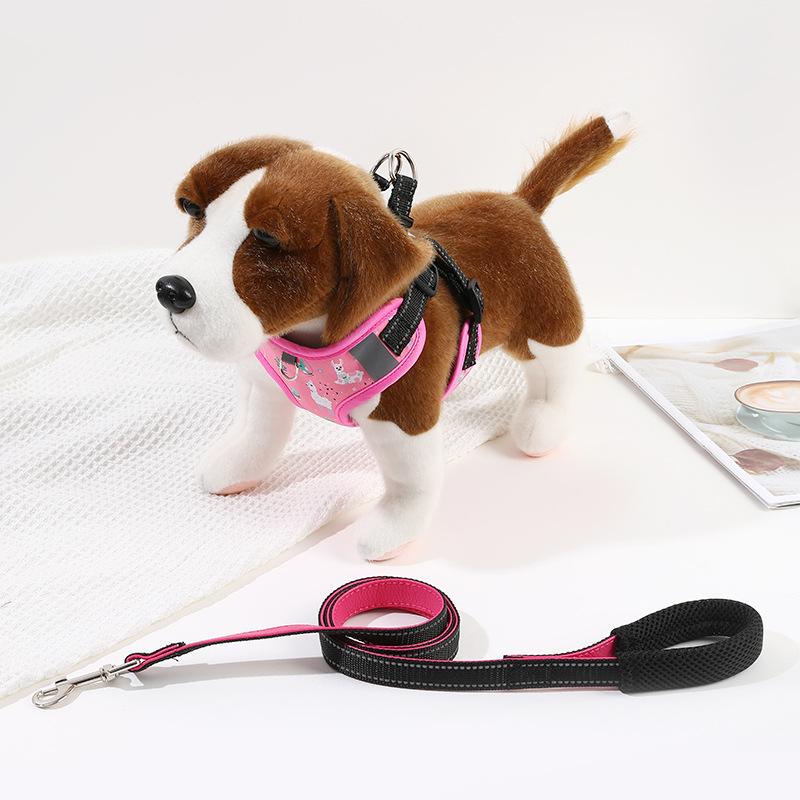 Guinzaglio per cani, nuova corda da addestramento antideflagrante per cani, tipo pettorina, corda di trazione telescopica, pettorina esplosiva per animali domestici