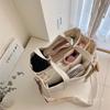 Multifunctional Mother & Baby Canvas Shoulder Bag - Korean Style Fashion Stroller Bag