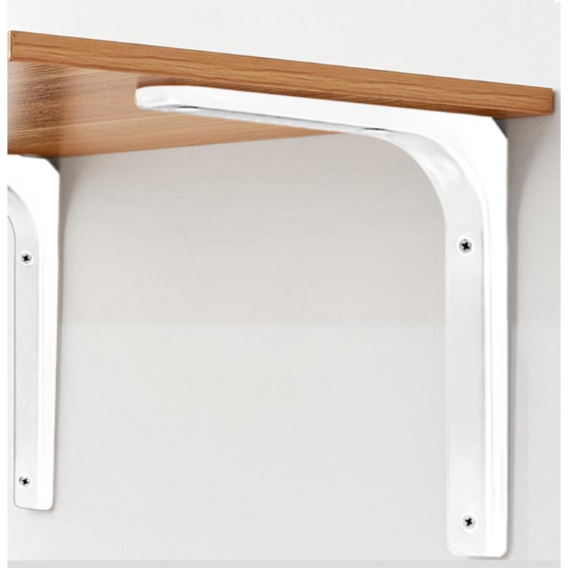 1PC Angle Brackets Industrial Floating L Shelf Bracket Thick Heavy Duty Wall Mounted Shelf