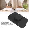Massage Table Face Cushion Universal PU Leather Square Massage Face Pillow Headrest for Massage Spa Bed Black