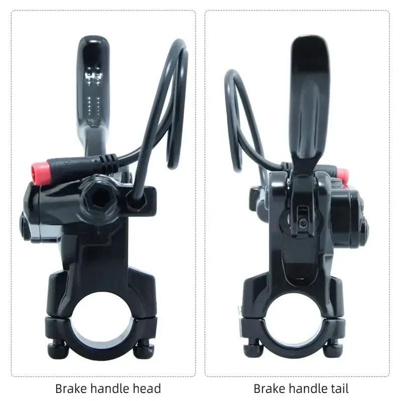 NFOX B015 4-piston Disc Hydraulic Brake E-bike Folding Mountain Bike Bicycle Power Off Black Red 160 180 203 Roto Split Tube New