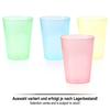 Gobelet - com-four - cf17486 - 24 pièces - plastique - réutilisable - lave-vaisselle