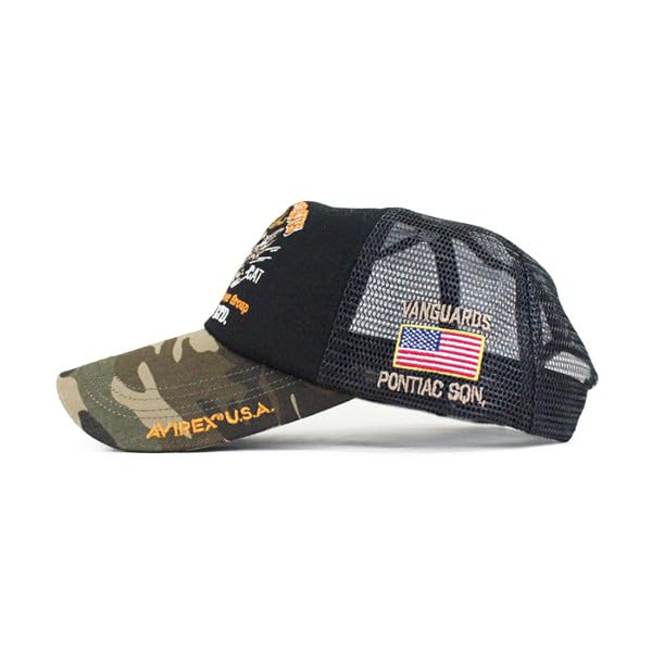 AVIREX FLYING CIRCUS MESH CAP CAMOUFLAGE