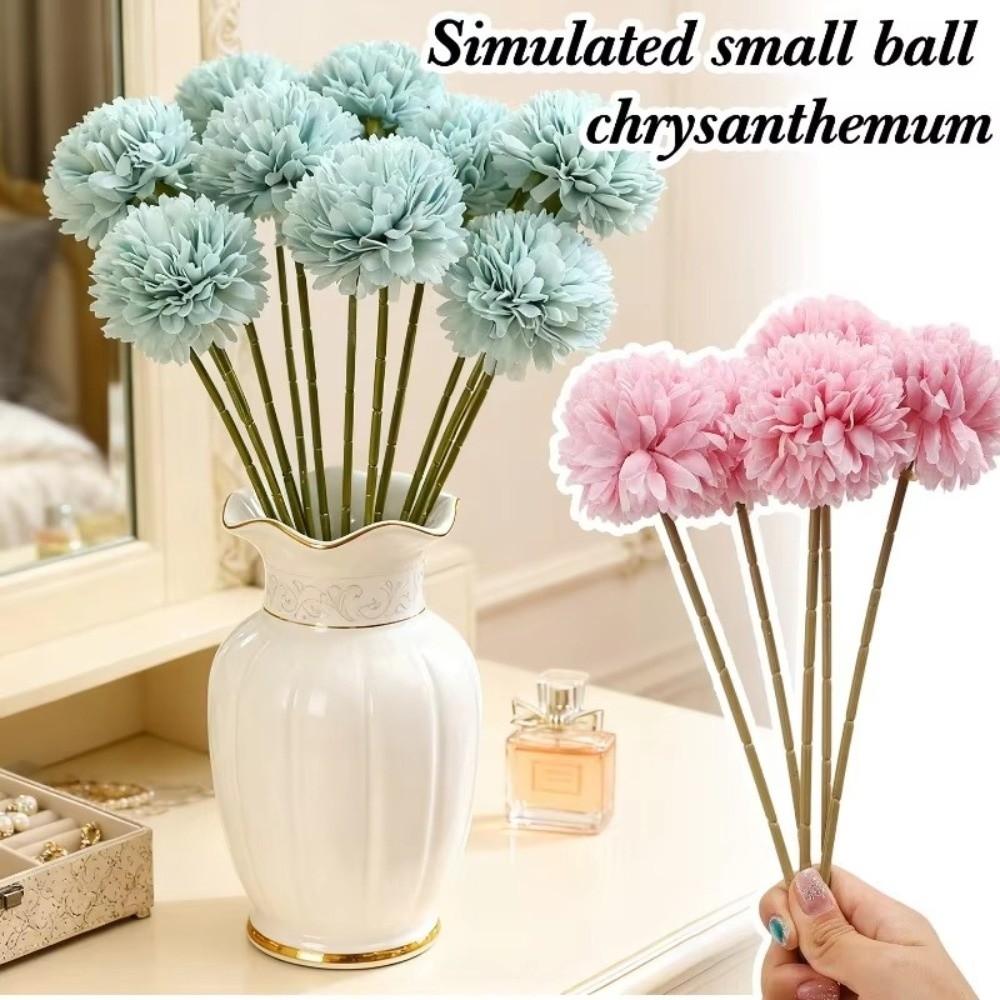 Dyed Edged Hydrangea DIY Floral Materials Simulation Flowers Fake Flower Ball  Photography Props