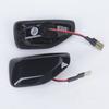 Sequential LED Side Indicator Lamp Set, Side Marker Lights With Lead-Wire Connection, ABS Housing, PC Lens Cover, 2-Piece Replacement Assembly