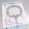 Mori Style Starry Sky Crystal Butterfly Bracelet - Elegant, Versatile Fairy Design for Women and Best Friends