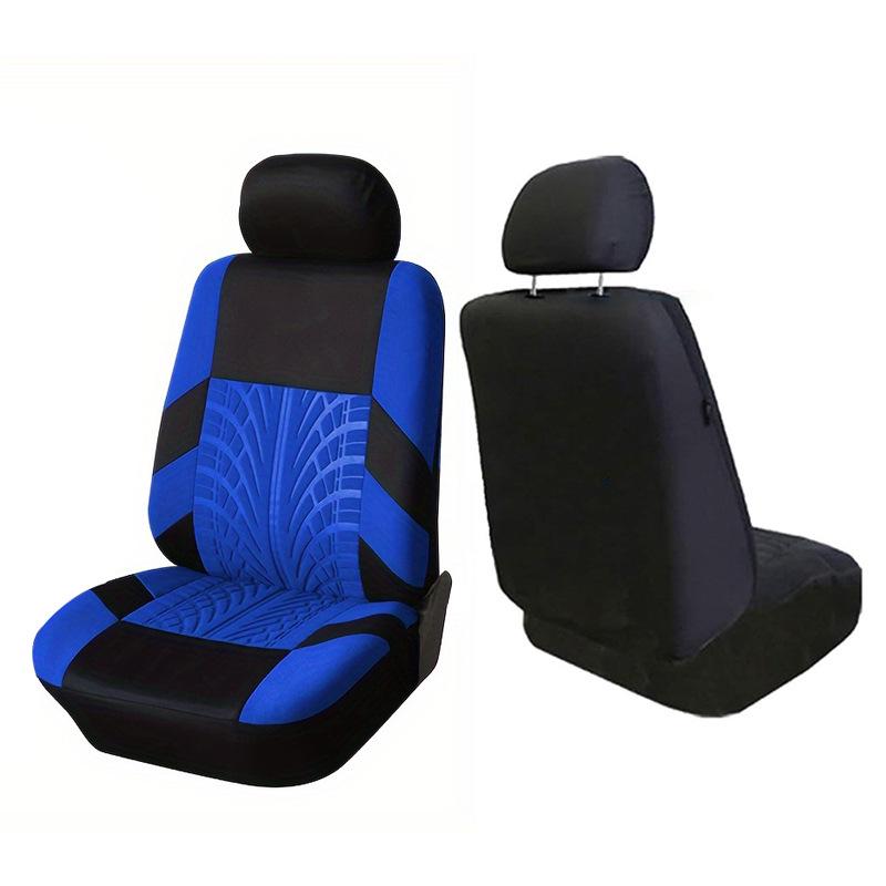 Set di Cuscini per Sedili Auto Tendenza Modello Pneumatico – Copertura in Tessuto a 2 Pezzi