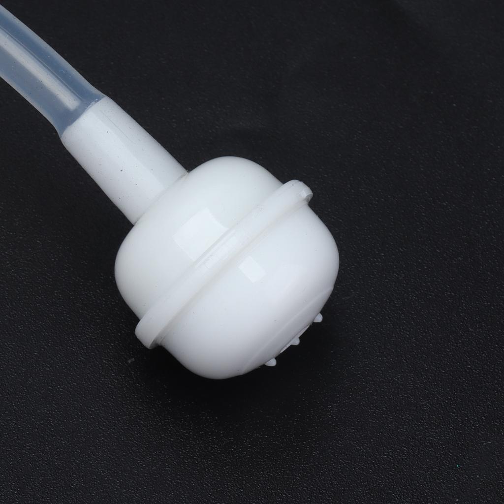 Baby Feeding Bottle Soft Silicone Pacifier Straw Handles Leakproof Infant Milk Water Bottle 240ml