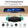 27MM Remote Desktop Lsolated Wireless Charger For iPhone 16 15 14 13 12 Samsung S24 S23 Xiaomi 15 Airpods 2/Pro Fast Charging