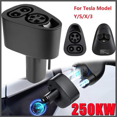 Neuester CCS 1-Schnellladeadapter für Tesla Model 3/S/X/Y, bis zu 250 kW DC-Ladegerät, Combo-Ladeadapter für Elektrofahrzeuge