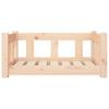 Vidaxl Dog Bed, 65.5X50.5X28 Cm, Solid Pine Wood