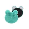 Makeup Brush Cleaner Washing Brush Pad Cleaning Mat Cosmetic Brush Cleaner Tool Scrubber Box