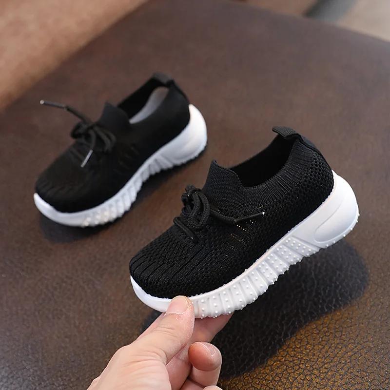 

Children Sneakers Spring and Fall Casual Shoes Mesh Breathable Soft Bottom Kids Boys Girls Students Sport Running Tennis Shoes 22