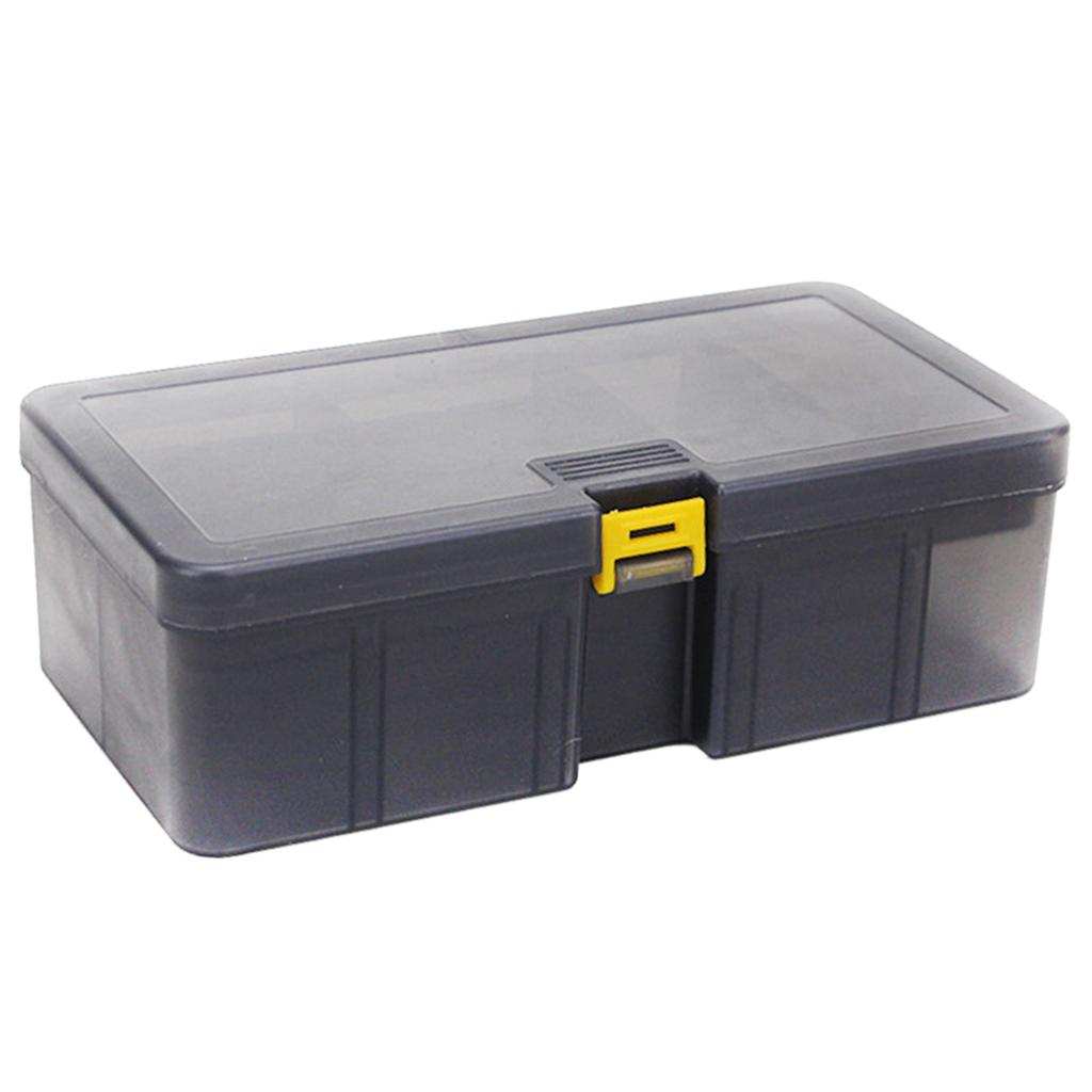 Grids Fishing Tackle Box Waterproof Seal Fishing Tackle Storage Box Baits Storage Case with Compartments Structure