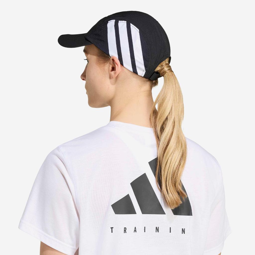 [Adidas] Defender Five Panel Cap [KH0375-BLACK/BLACK/WHITE]