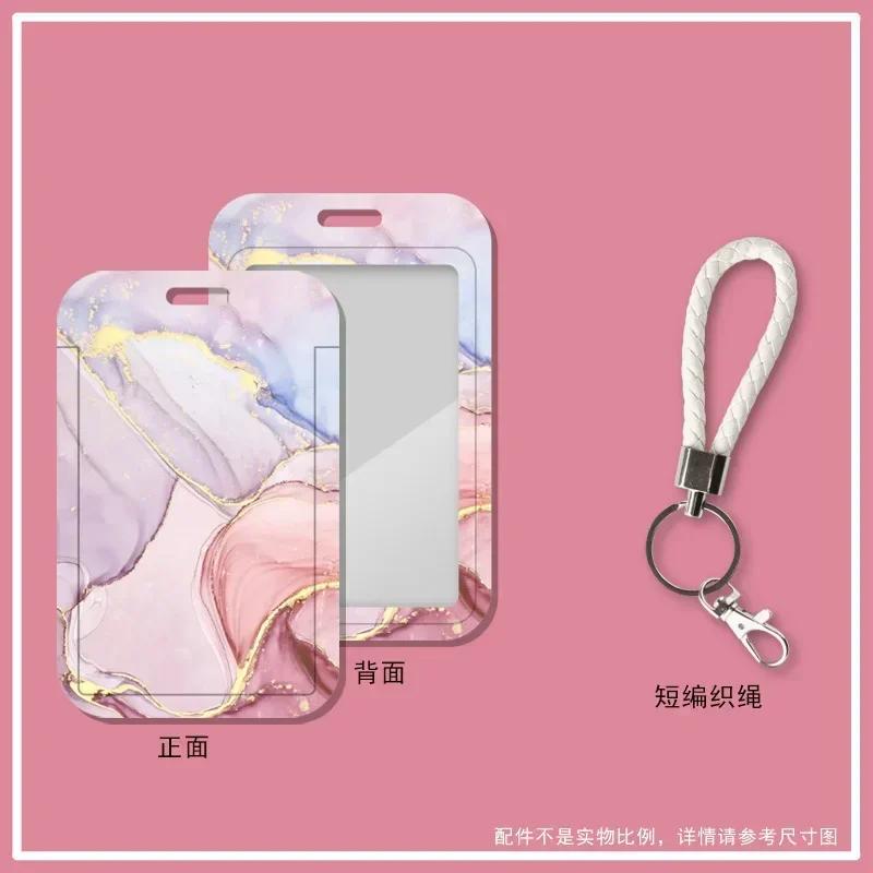 Students Bus Pass Access Card Cover Case Badge Holder Bank ID Holders Travel Accessories Fashion Work Card Holder ID Name Tag