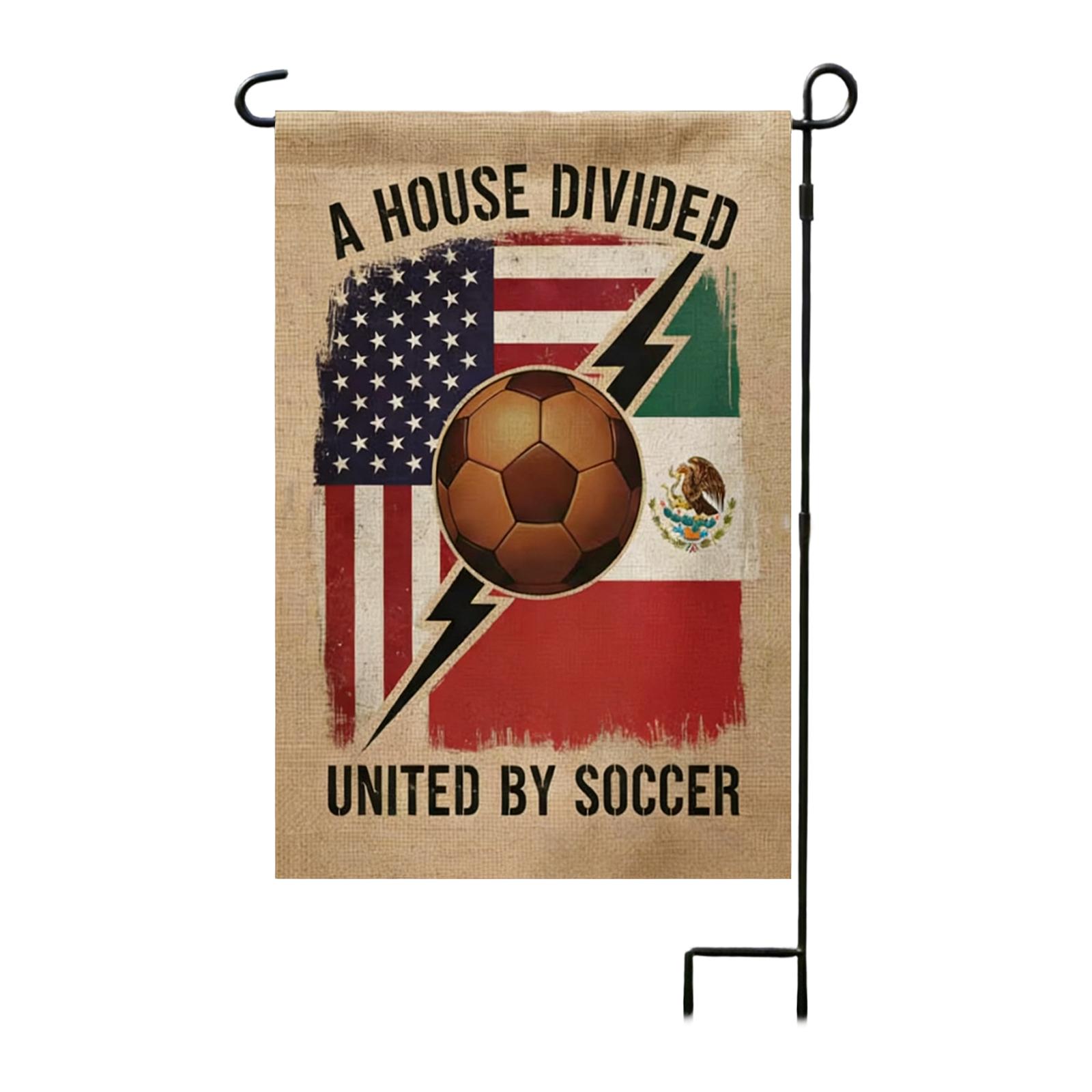 

2026 Garden Flag, Double-sided Printed Linen Patio Outdoor Flag One Size