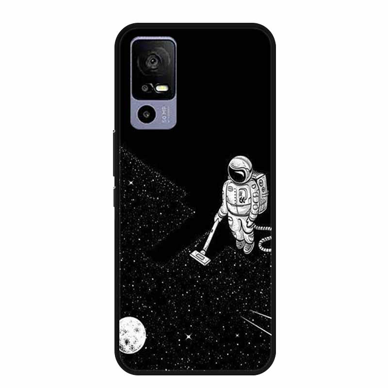 For TCL 40 R 5G Cases T771K Fashion Soft TPU Silicone Phone Case For TCL 40R 5G T771H Cover Back Fundas Bumper Shockproof Coque